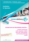 Content Delivery Summit Sponsorship Opportunities: click to download PDF